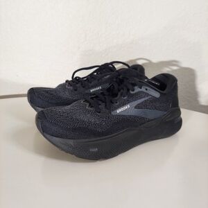 Brooks Ghost Max Black Running/Walking Impact Absorbing Sneakers WM Size USA 6